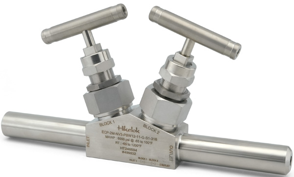 Hikelok New Product | Integrated Double Block Valve