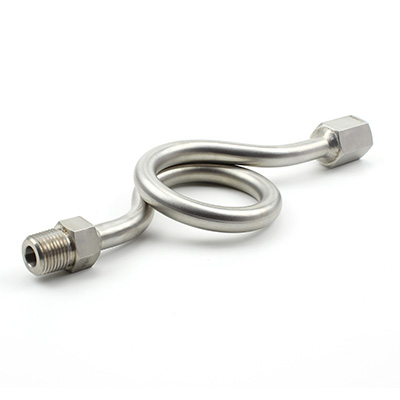 pressure gauge syphon、stainless steel syphon